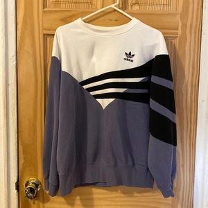 An Adidas oversized sweater.